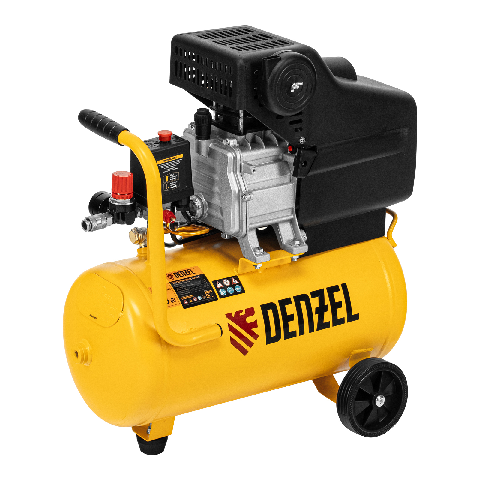 Поршневой компрессор DENZEL DC1500/24