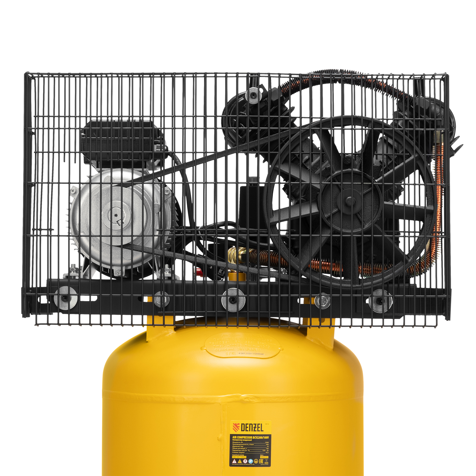 Поршневой компрессор DENZEL BCV2200/100V