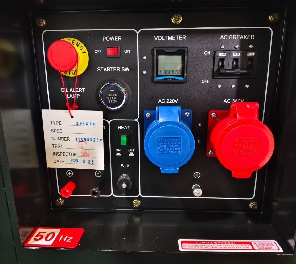 Генератор Zammer S15000DE3