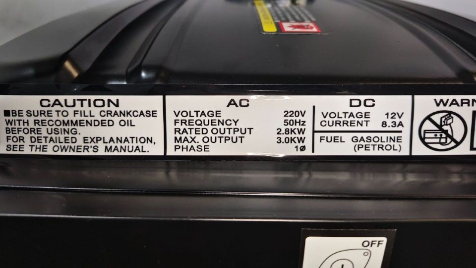 Генератор Zammer S3800CX