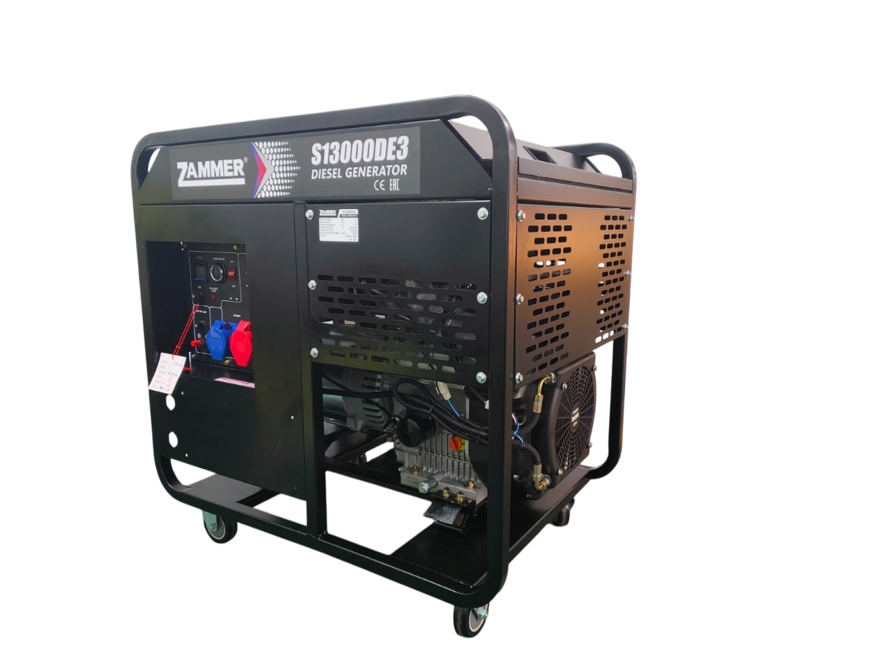 Генератор Zammer S13000DE3 - 11кВт