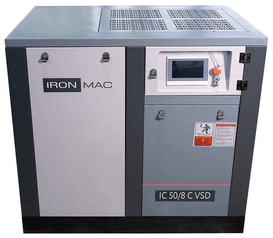 Винтовой компрессор Ironmac IC 50/8 C VSD (IP23)