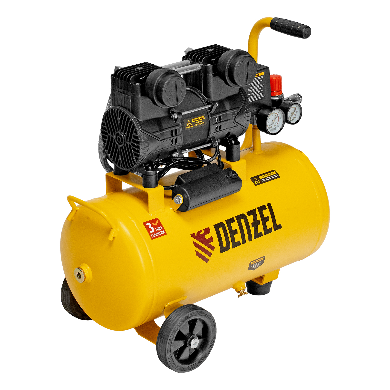 Поршневой компрессор DENZEL DLP-950/24