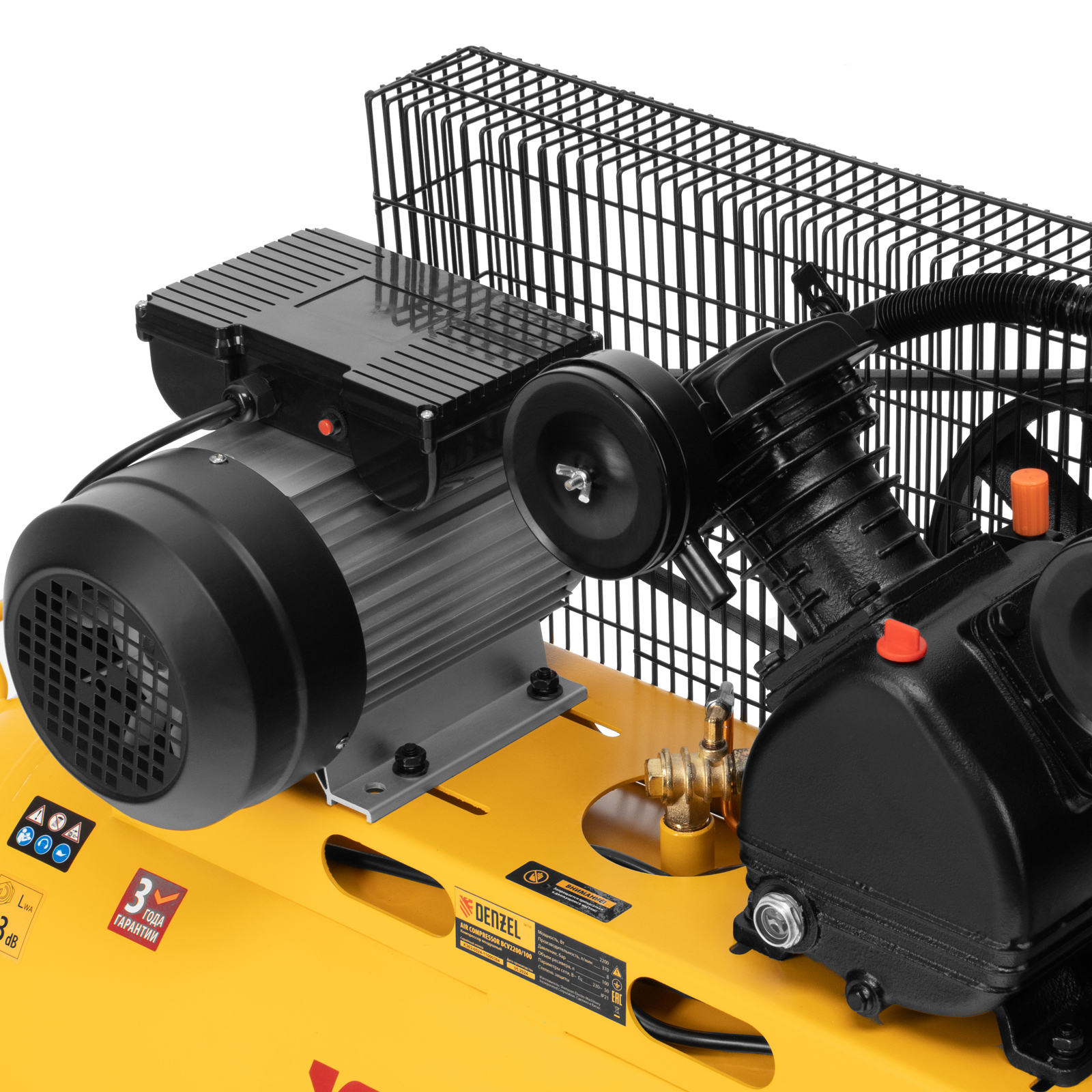 Поршневой компрессор DENZEL BCV2200/100