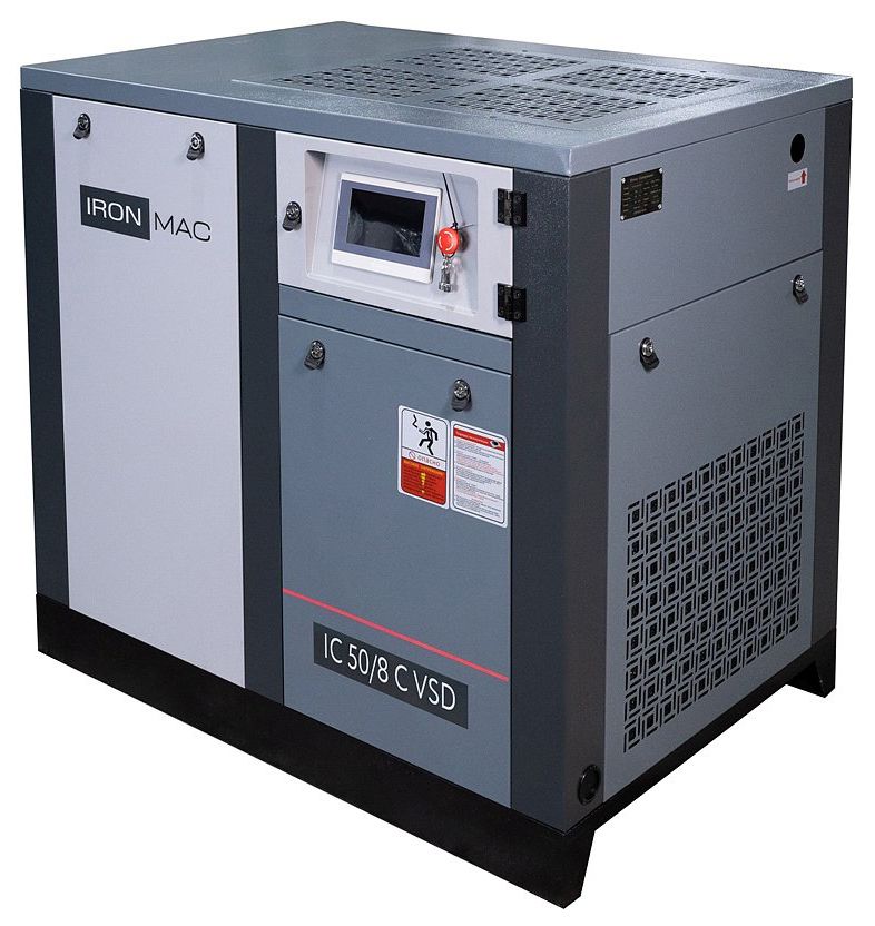 Винтовой компрессор Ironmac IC 50/8 C VSD (IP55)