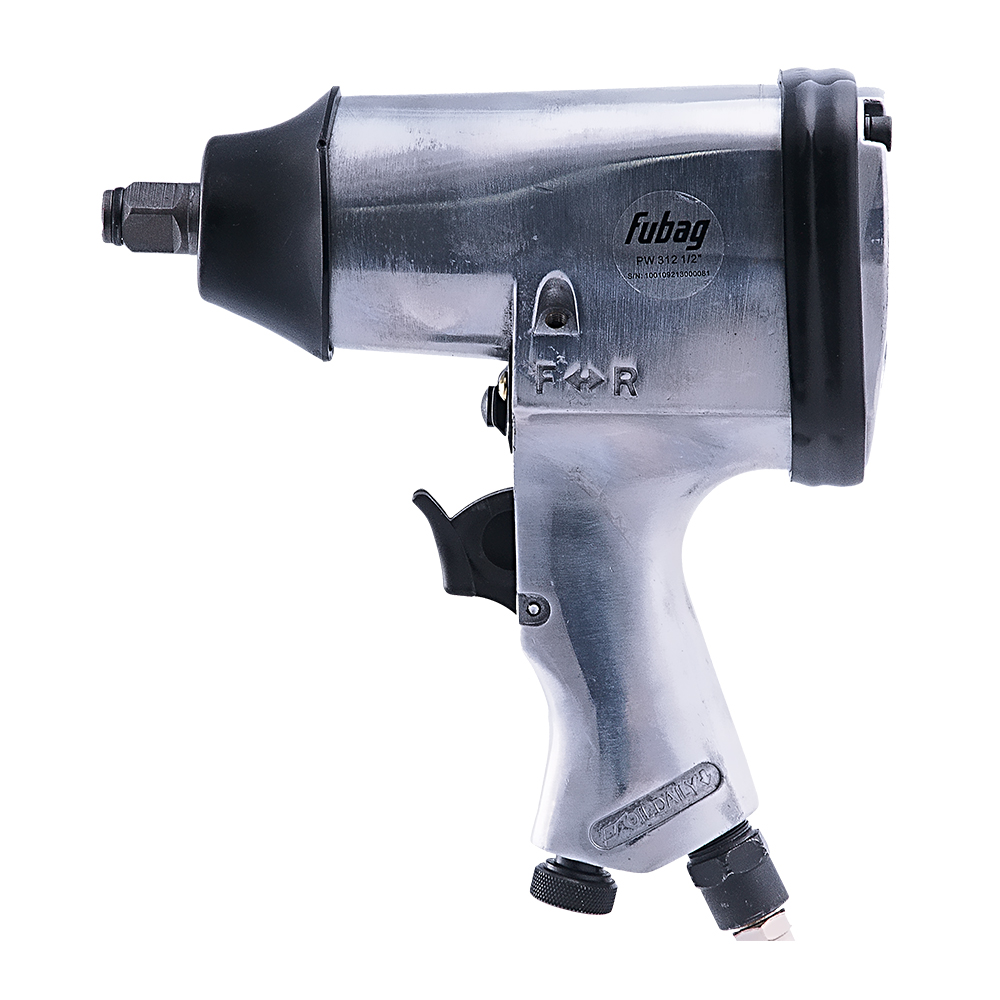 Пневмогайковерт Fubag PW312 (158л/мин_312н/м_6.3бар_1/2") + удлинитель + 10гол.