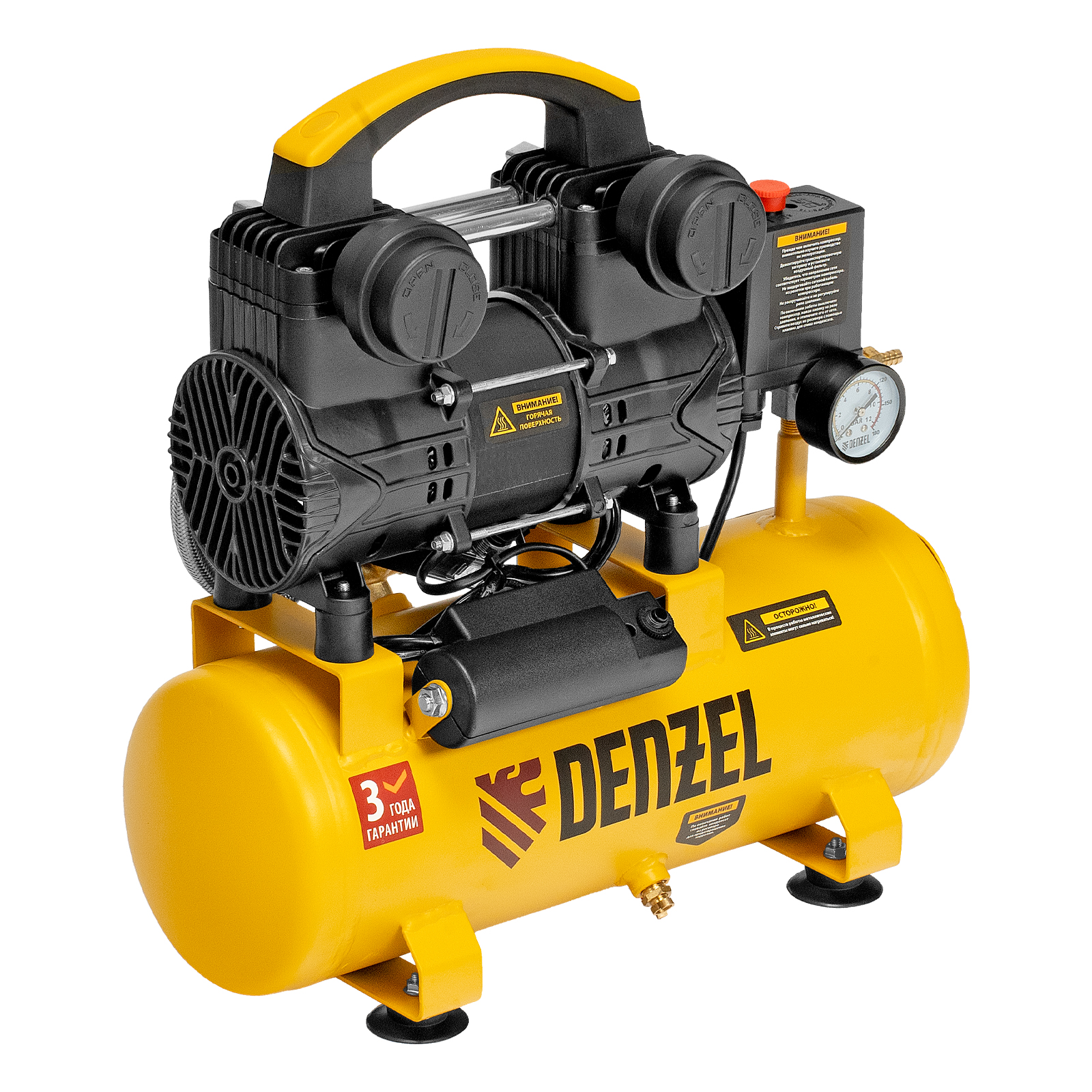 Поршневой компрессор DENZEL DLP-950/10