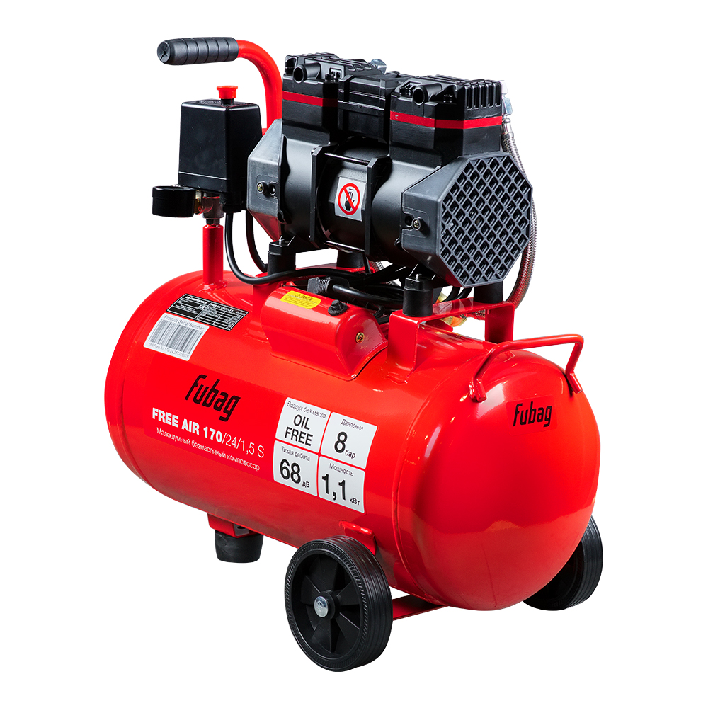 Поршневой компрессор Fubag Free Air 170/24/1.5 S