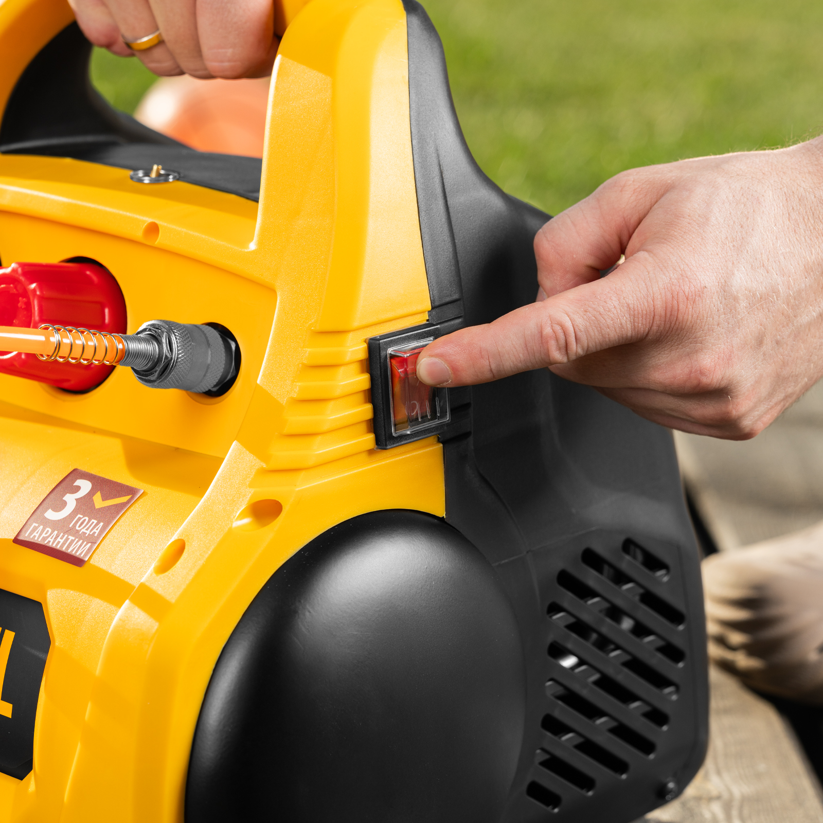 Поршневой компрессор DENZEL РС 1/6-180