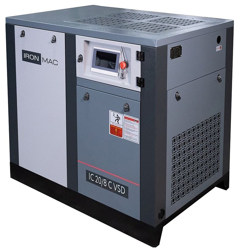Винтовой компрессор Ironmac IC 20/8 C VSD