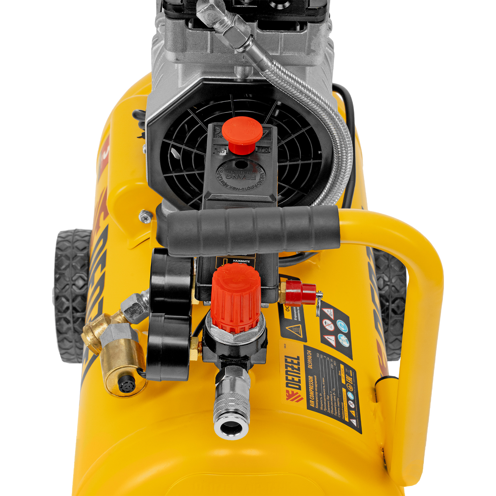 Поршневой компрессор DENZEL DLS950/24