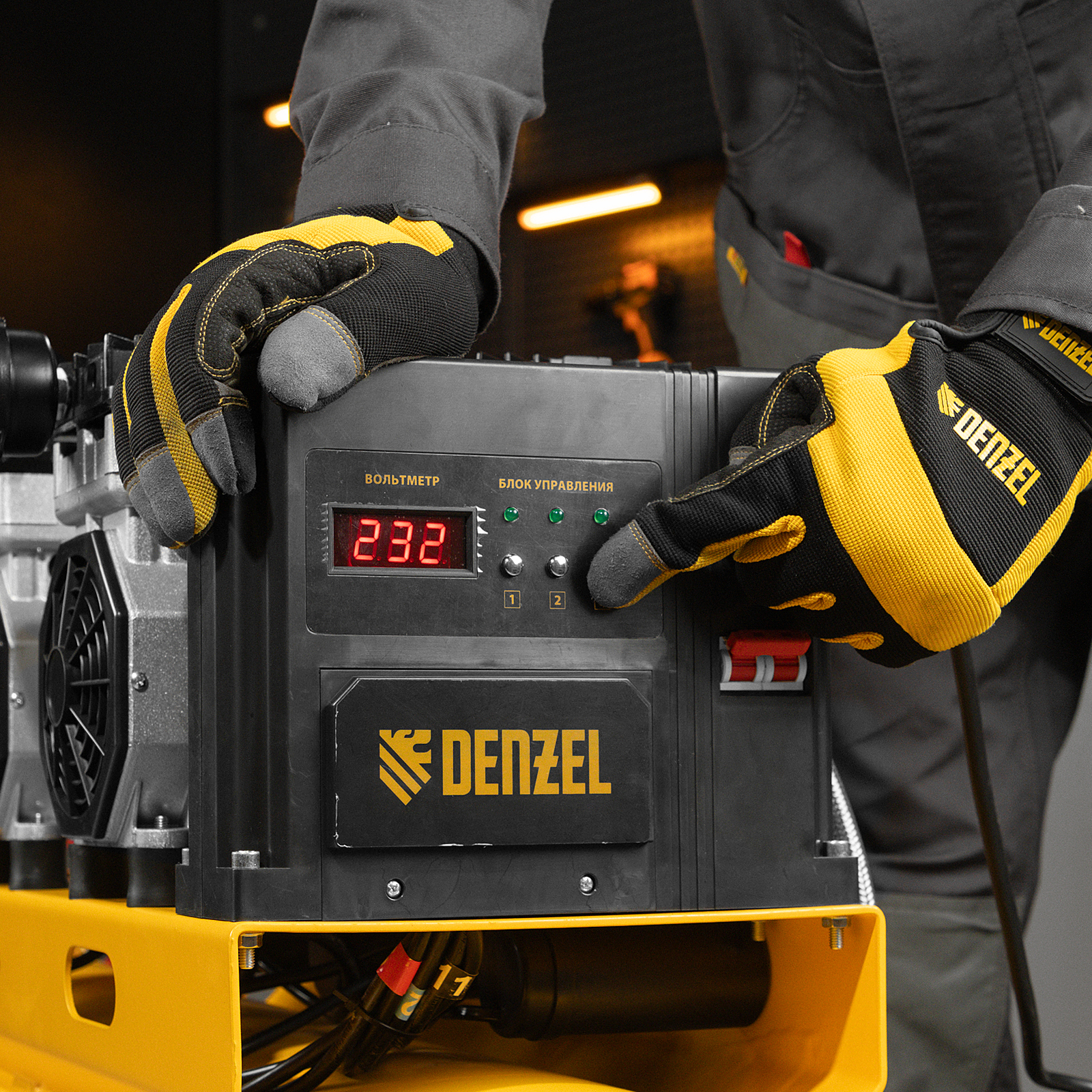 Поршневой компрессор DENZEL DLS 2250/100