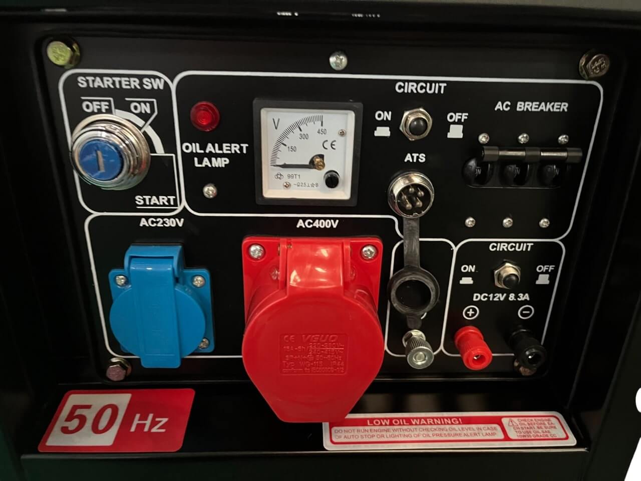 Генератор Zammer ECO S6500DE3