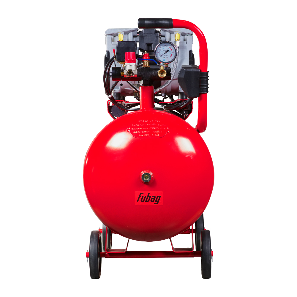 Поршневой компрессор Fubag OLS 500/100 CM2х2 + Набор пневмоинструмента (5 предметов) в ПОДАРОК