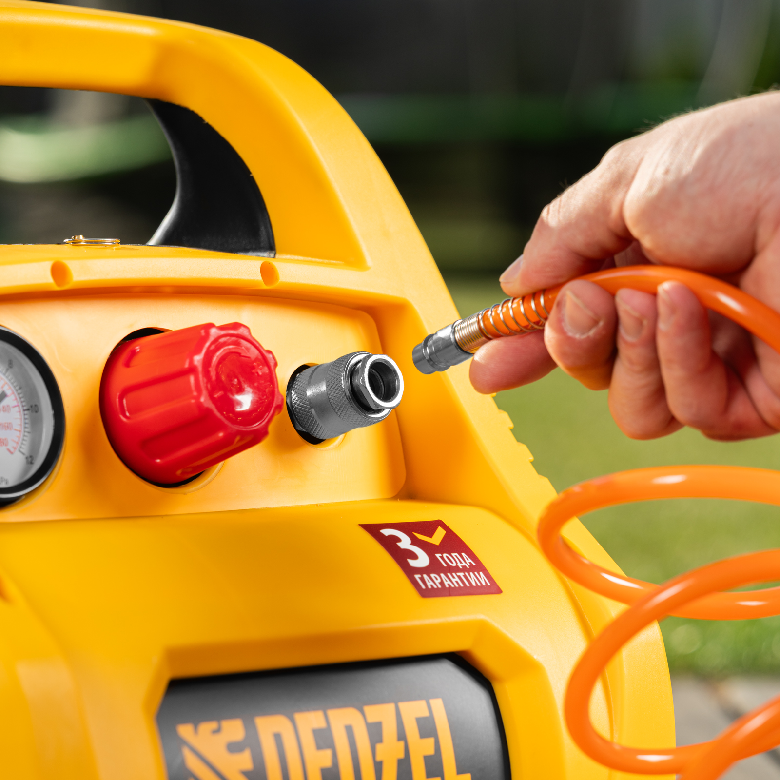 Поршневой компрессор DENZEL РС 1/6-180