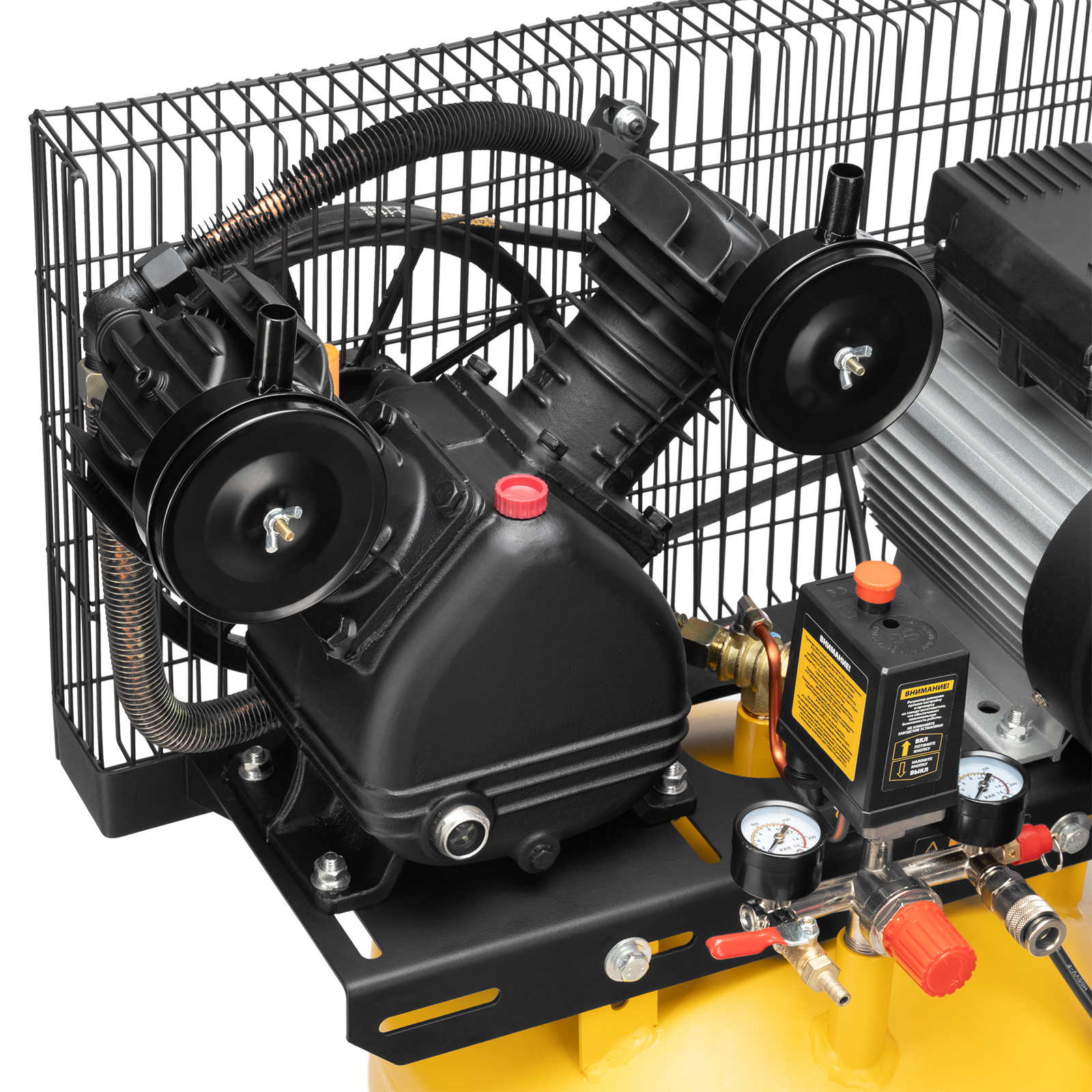 Поршневой компрессор DENZEL BCV2200/100V